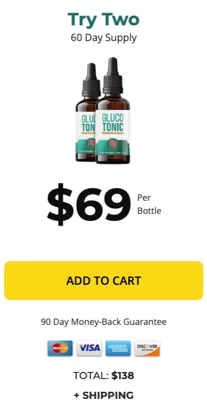 GlucoTonic Buy 1 Bottle